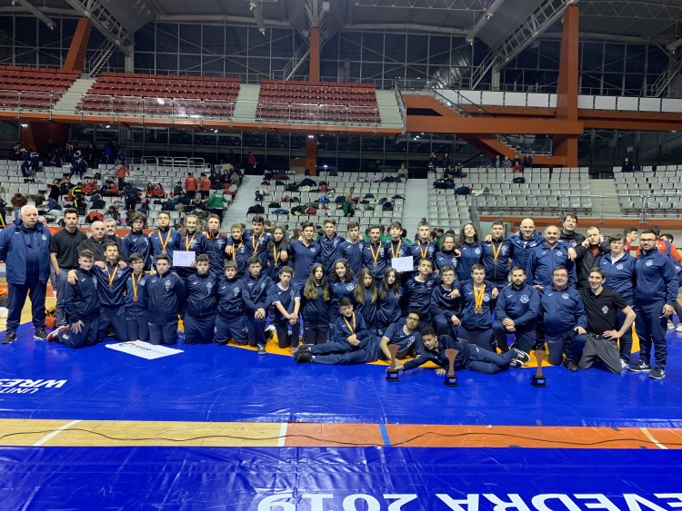 Seleccións Galegas escolar e cadete de Loitas Olímpicas